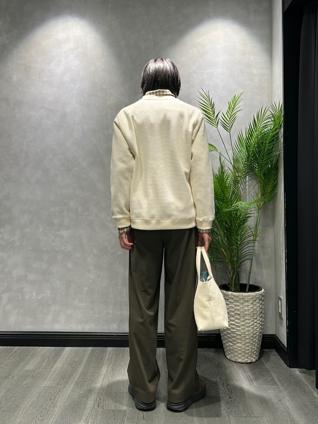 ruiさんの「TAKEO KIKUCHI｜ニットライク プルオーバー」を使ったコーディネート