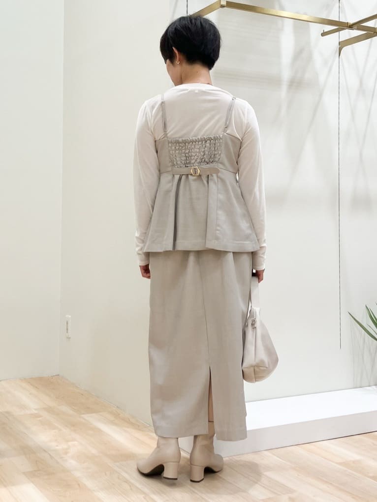 Keiさんの「grove｜【カセット服】洗えるストレートシルエットスカート」を使ったコーディネート