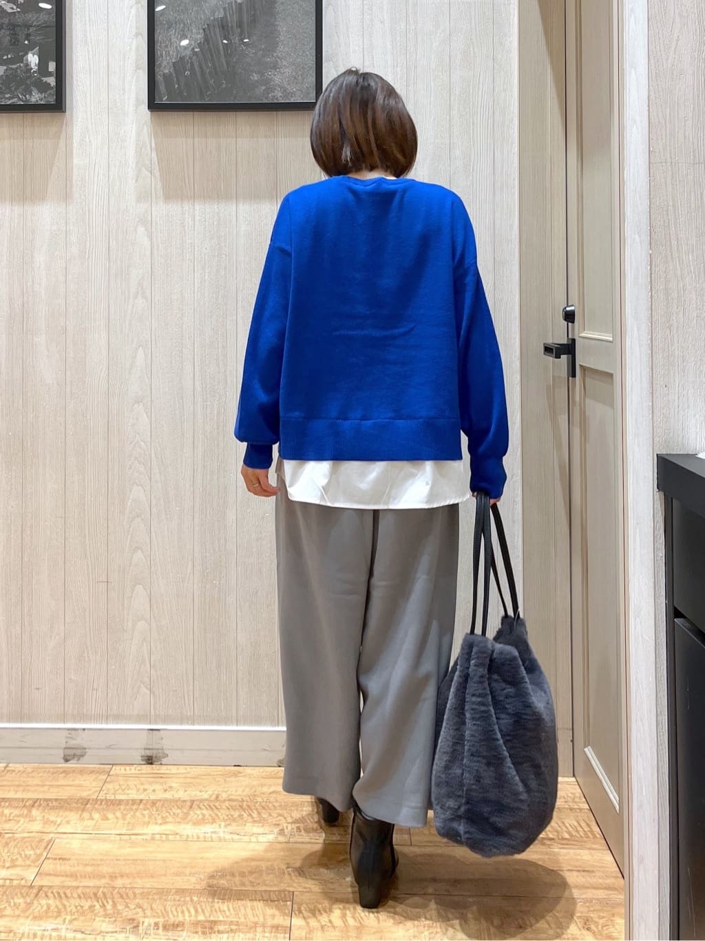 shirayuuuさんの「SHOO･LA･RUE｜【着丈選べる/S-LL】スタイルアップが叶う ベルト付きワイドパンツ」を使ったコーディネート