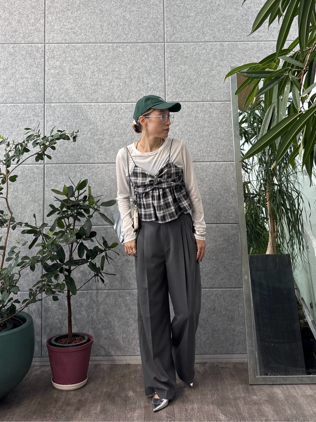 kotakiさんの「INDIVI｜シグネチャーシアーロンT」を使ったコーディネート