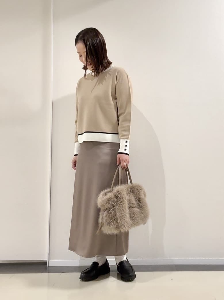 YUIさんの「UNTITLED｜【ミディ丈/軽やか】セミラグランリバー コート」を使ったコーディネート