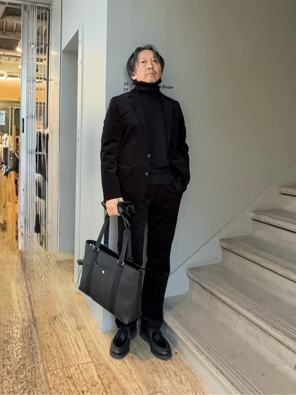 デザイナーTAKEman さんの「TAKEO KIKUCHI｜【Sサイズ～】ストレッチコーデュロイ ジャケット」を使ったコーディネート