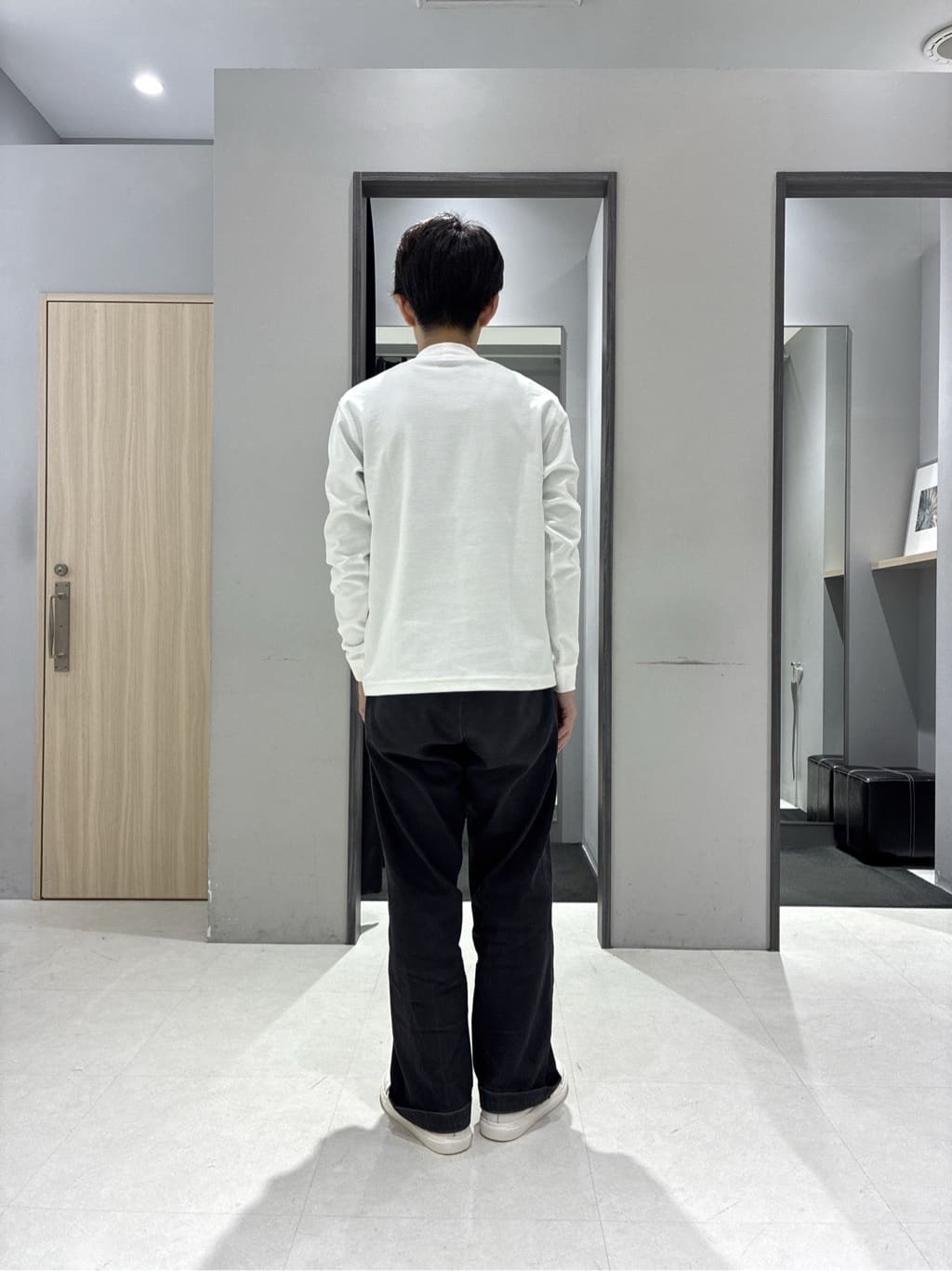 わいずみさんの「TAKEO KIKUCHI｜【None Of Stress】ストレッチ ダウンブルゾン」を使ったコーディネート
