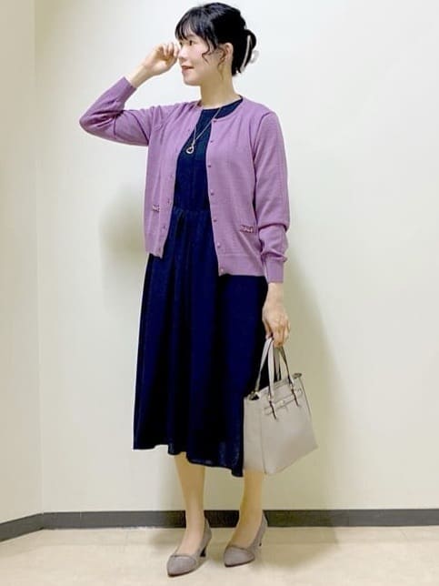  beni_gingerさんの「Reflect｜【吸水速乾／防しわ】シルキープリーツワンピース」を使ったコーディネート