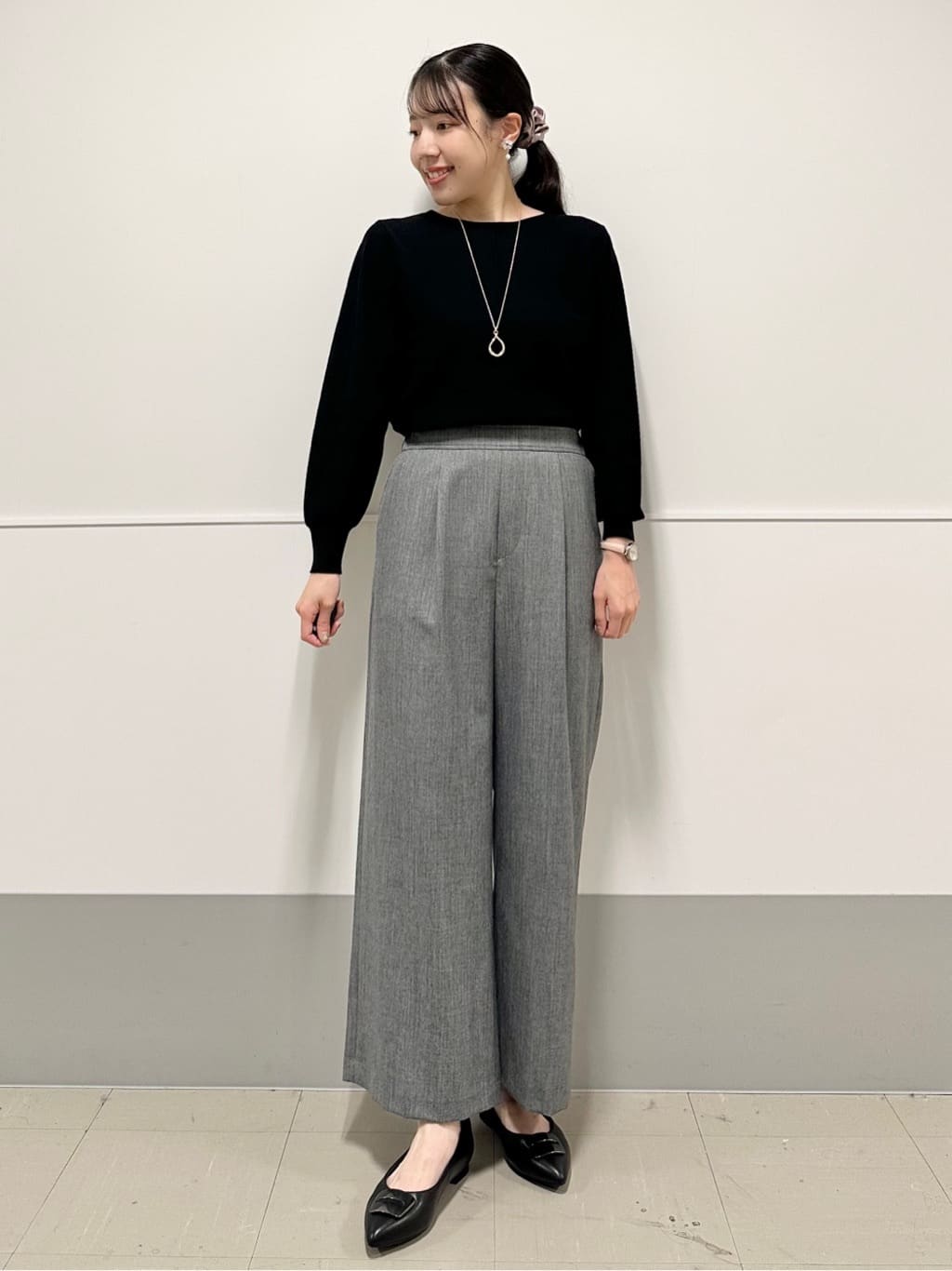Momoさんの「Reflect｜【すっきりシルエット】ワイドクロップドパンツ」を使ったコーディネート