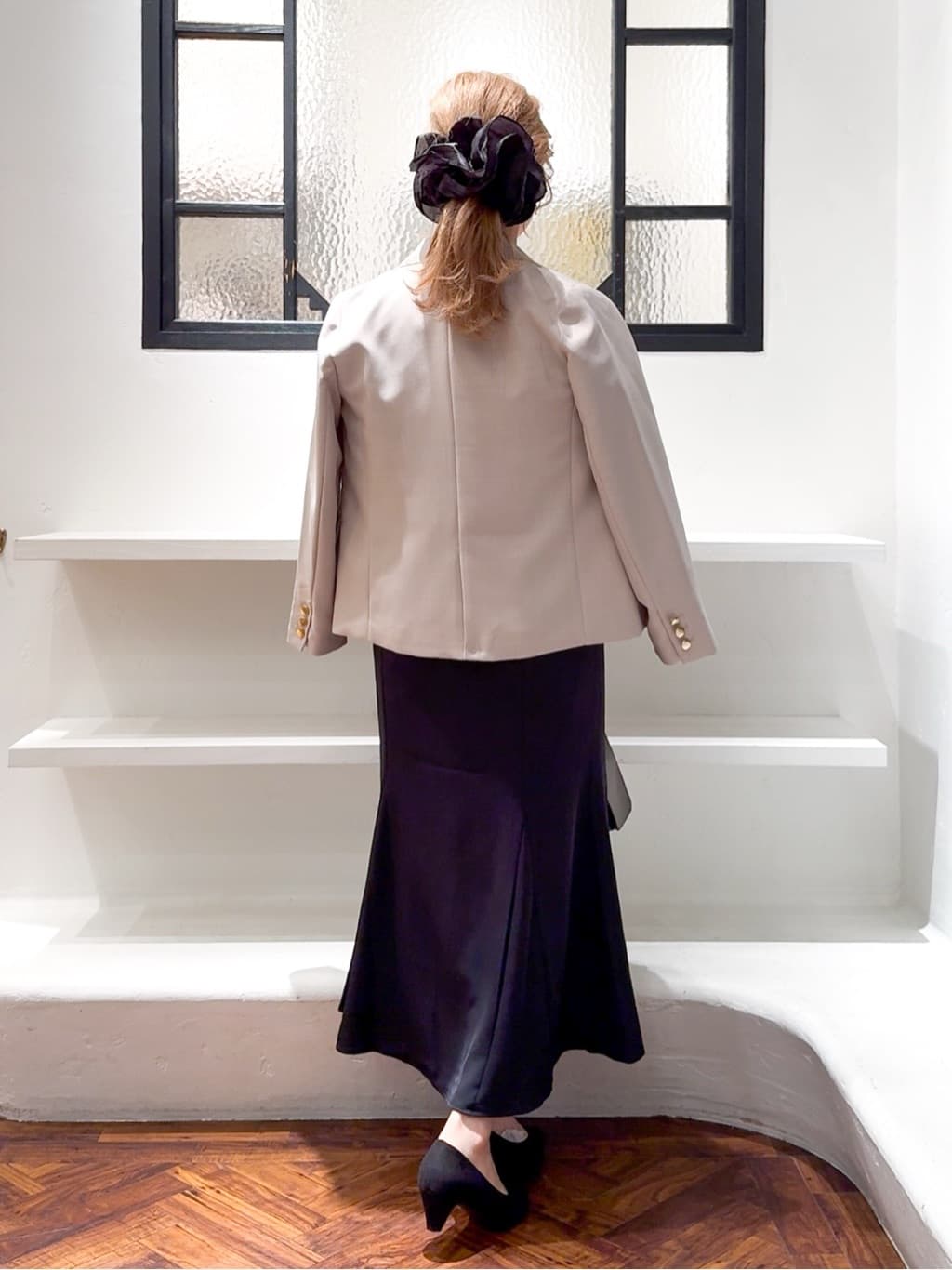 Harukaさんの「grove｜【カセット服】ダブルブレストテーラードジャケット」を使ったコーディネート