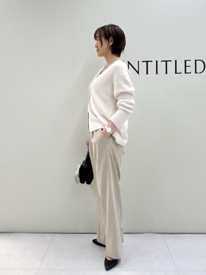 Mikiさんの「UNTITLED｜【トレンド/柔らかな素材感】ビスチェセットカーディガン」を使ったコーディネート