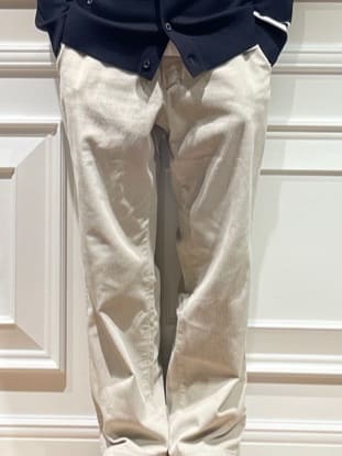 橋本さんの「DRESSTERIOR｜ウォッシャブル コットンカシミヤスムースカーディガン」を使ったコーディネート