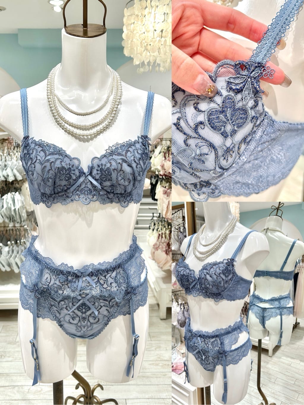 ichiさんの「Risa Magli｜【ルビー】 ブラジャー （B-C） ＜Side Shape（サイドシェイプ）＞」を使ったコーディネート