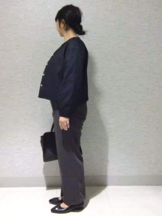 sakoさんの「Reflect｜【着映え◎／アームホールゆったり】グレンチェックジャコット」を使ったコーディネート