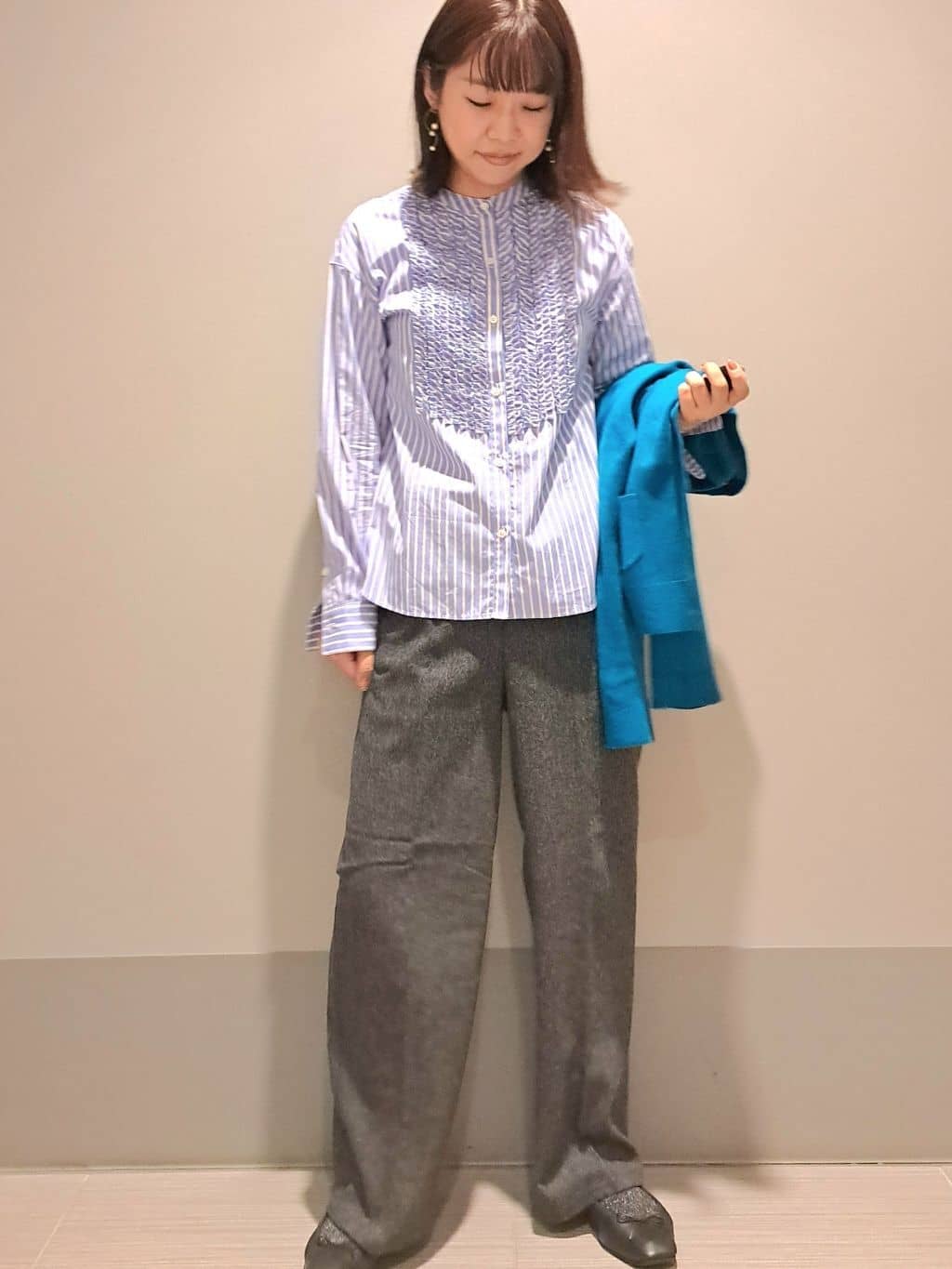Takahashiさんの「DRESSTERIOR｜◆ソフトレザーバレエシューズ」を使ったコーディネート
