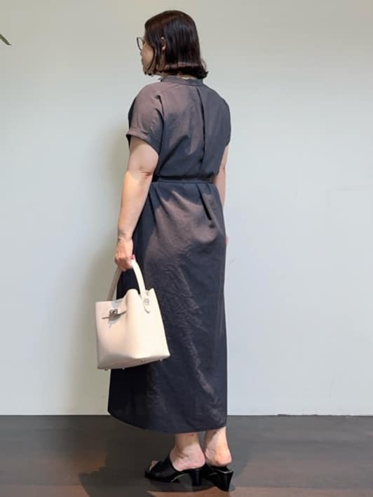Asamiさんの「UNTITLED｜【UV/はっ水】リラククールワンピース」を使ったコーディネート