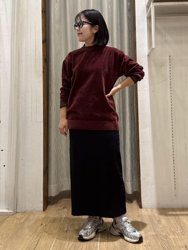 chさんの「THE SHOP TK｜【触れるたびに心地良い】ライトモールニット　洗濯機OK/ユニセックスでおすすめ！」を使ったコーディネート