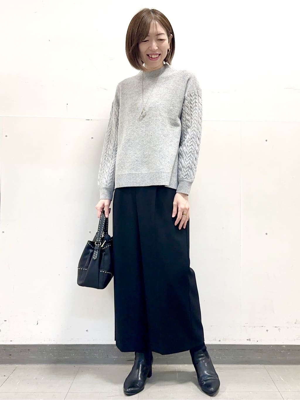 イト子さんの「Reflect｜【腰周りすっきり◎】ワイドクロップドパンツ」を使ったコーディネート