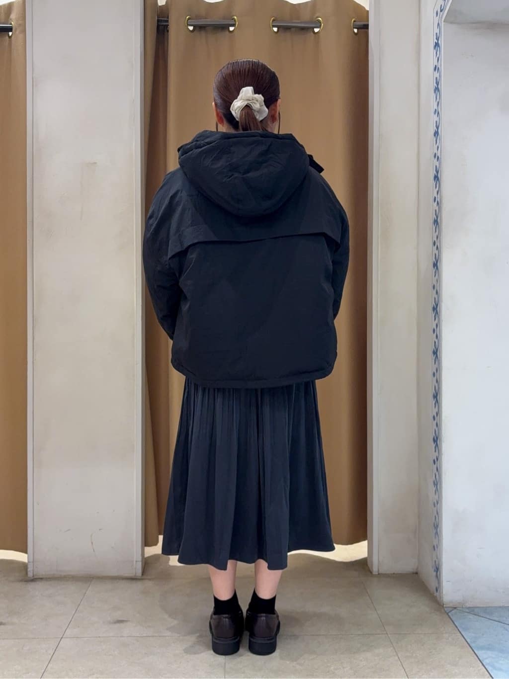 SO(R)Aさんの「SHOO･LA･RUE｜【撥水/あったか】たっぷり着られる 中綿モンスターショートコート」を使ったコーディネート