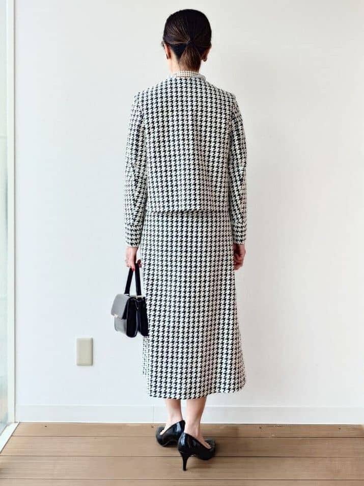 MUTSUKOさんの「UNTITLED｜【セットアップ可能】クラシックチドリ ジャケット」を使ったコーディネート