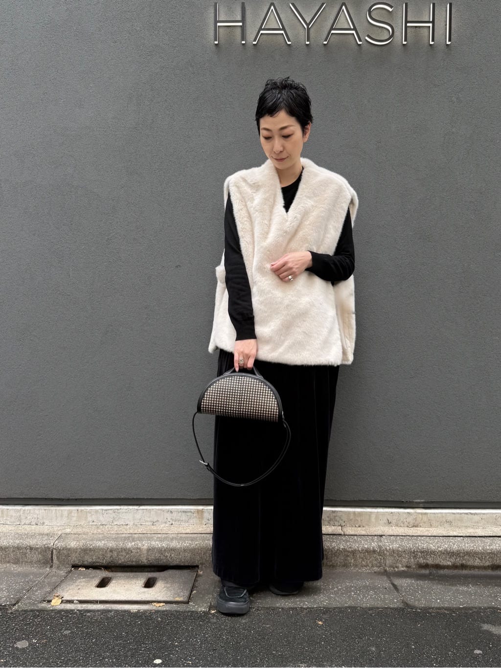 Kさんの「HIROKO HAYASHI｜LONDRA（ロンドラ）2wayショルダーバッグ」を使ったコーディネート