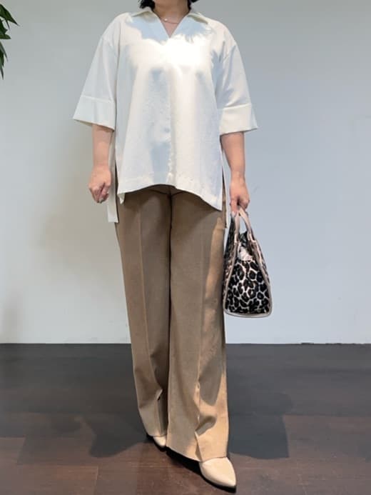 Asamiさんの「UNTITLED｜【スクエアインナー】コットンタンクトップ」を使ったコーディネート