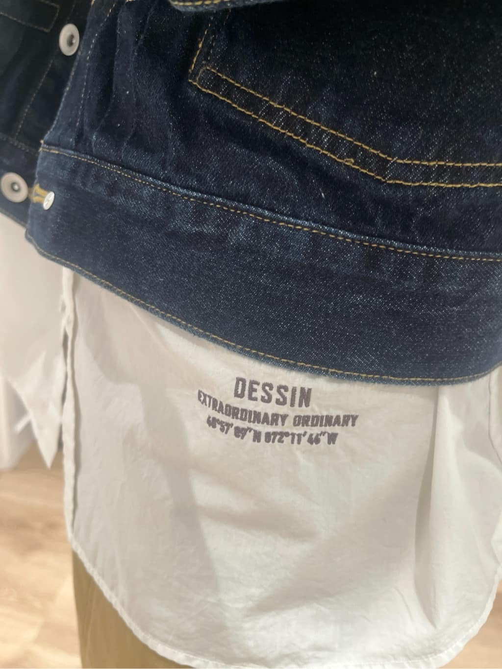 oikawaさんの「Dessin｜【ユニセックス/洗える】コットンブロードシャツ」を使ったコーディネート