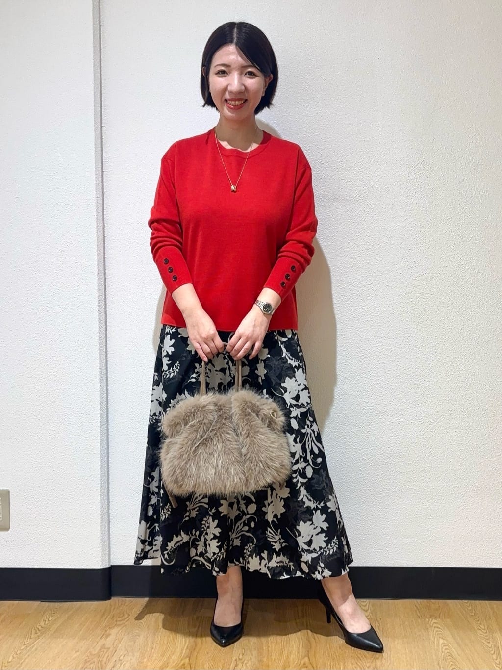 MIKIKOさんの「UNTITLED｜【洗える/軽羽織り】マシュマロタッチ　スエード調コート」を使ったコーディネート