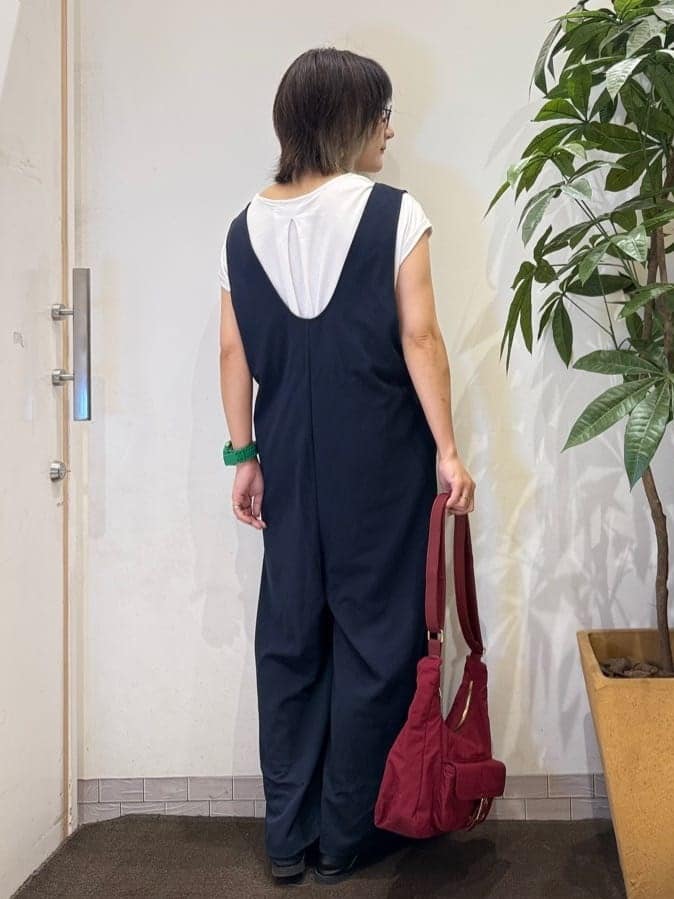 misakiさんの「SHOO･LA･RUE｜【前後2WAY/洗える】さらっと着られるサロペット」を使ったコーディネート