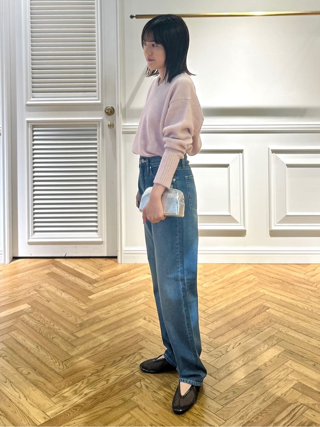 cocoさんの「DRESSTERIOR｜【ウォッシャブル】テーパードコンフォートデニム」を使ったコーディネート