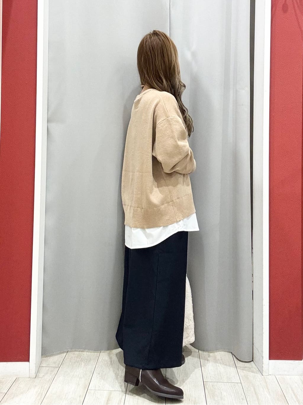shioさんの「SHOO･LA･RUE｜ウエストまわりをすっきり魅せる デザインガウチョパンツ」を使ったコーディネート