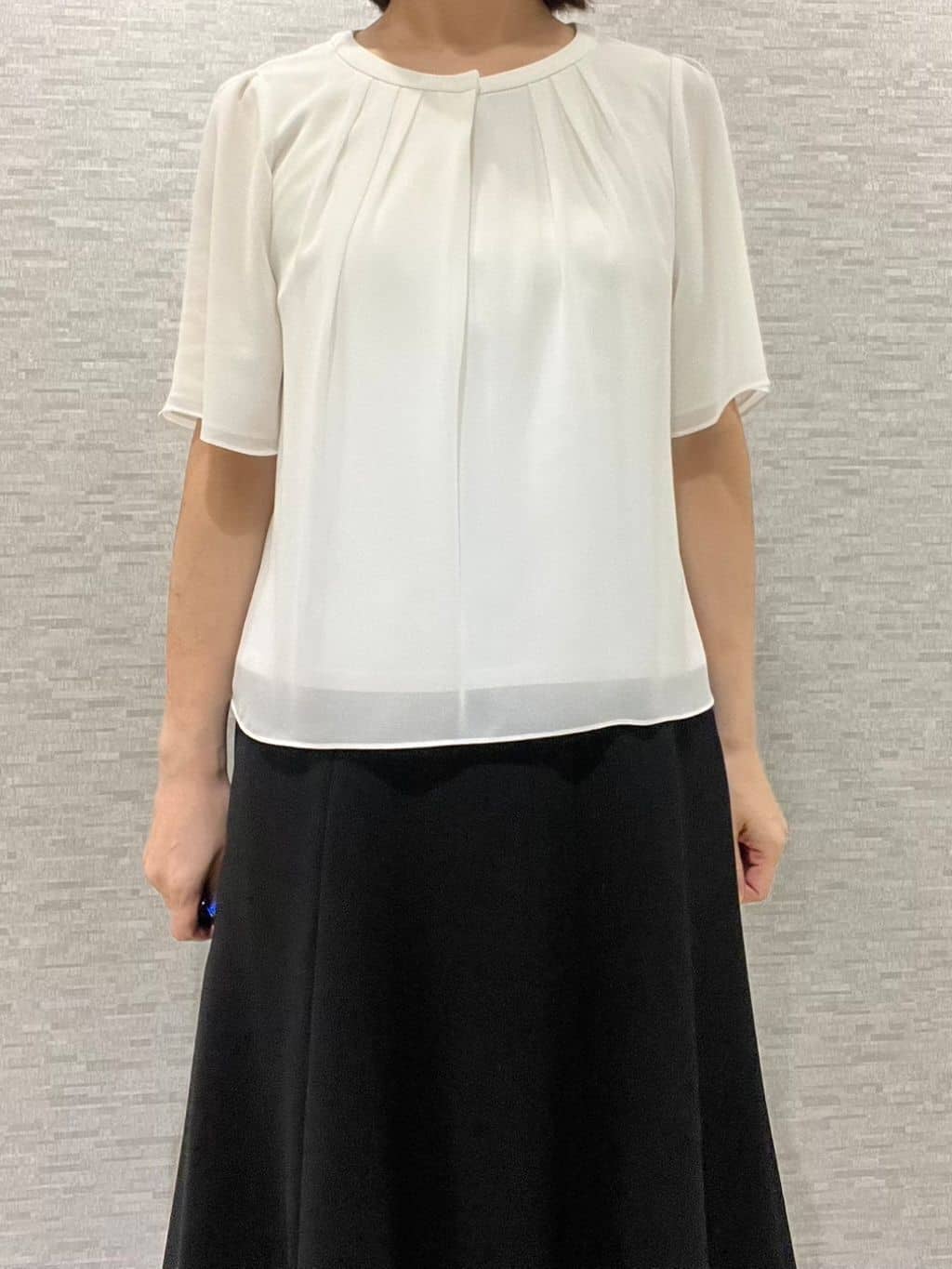 marikoさんの「Reflect｜【軽い着心地】メッシュツイードジャケット」を使ったコーディネート