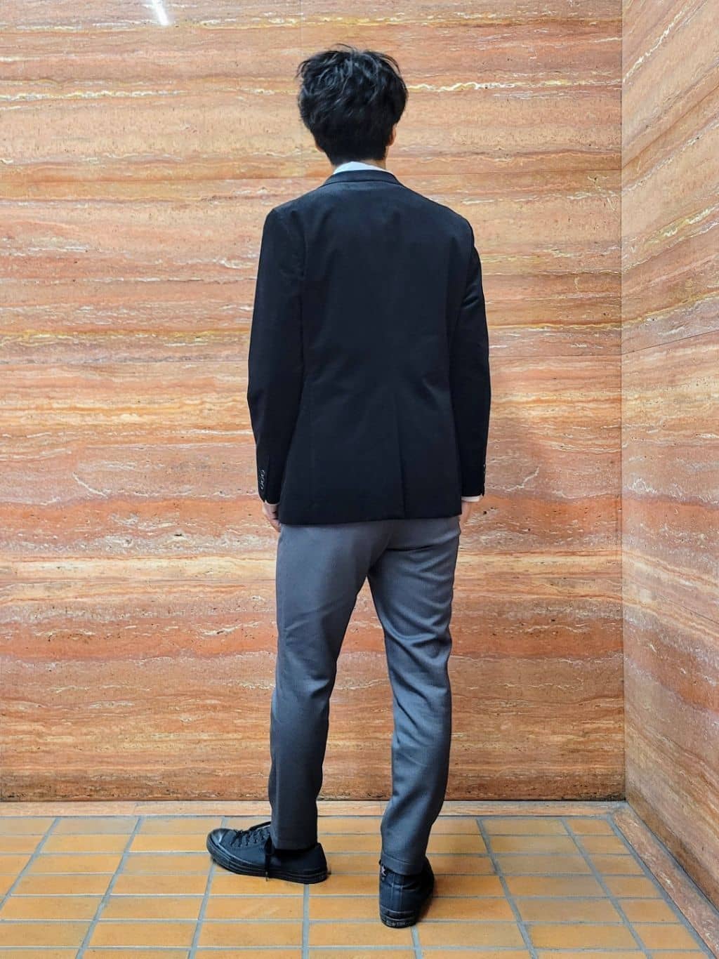 piroyaさんの「TAKEO KIKUCHI｜【Sサイズ～】ストレッチコーデュロイ ジャケット」を使ったコーディネート