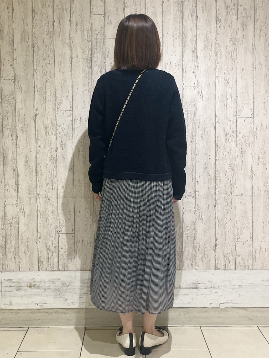 kcさんの「index｜《5色展開／S-3Lサイズ》プリーツフレアワンピース【洗濯機OK／防シワ】」を使ったコーディネート