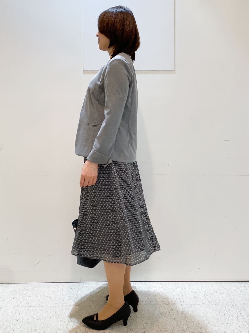 めいさんの「Reflect｜【一枚着で着映え◎／ジャケットのインナーにも】フロント開きブラウス」を使ったコーディネート