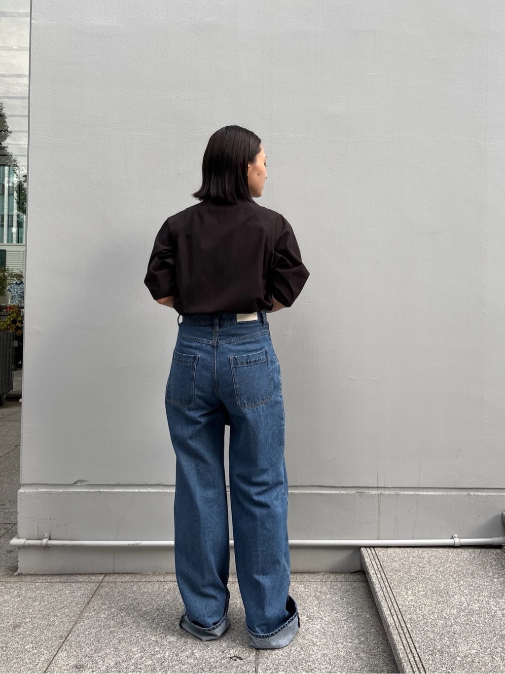 ayanoさんの「INDIVI｜ボトルネックブラウス」を使ったコーディネート