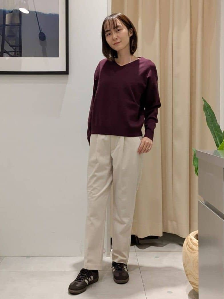 なめさんの「THE SHOP TK｜前後で印象が変わる ドッキングノーカラージャケット」を使ったコーディネート