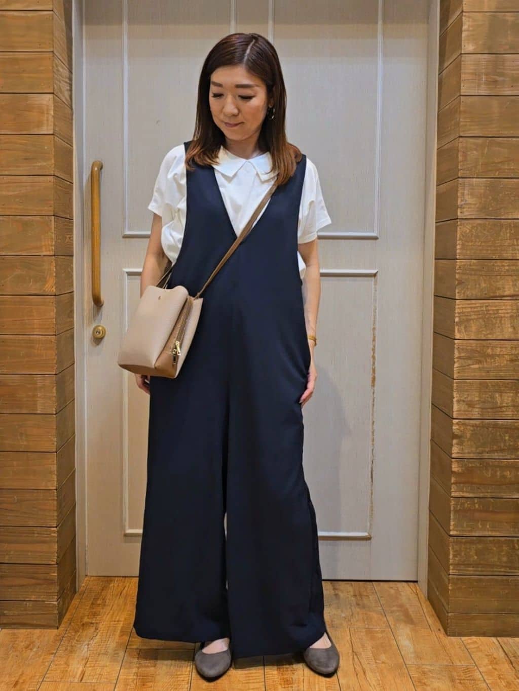きららさんの「SHOO･LA･RUE｜ラクチン フラットパンプス」を使ったコーディネート
