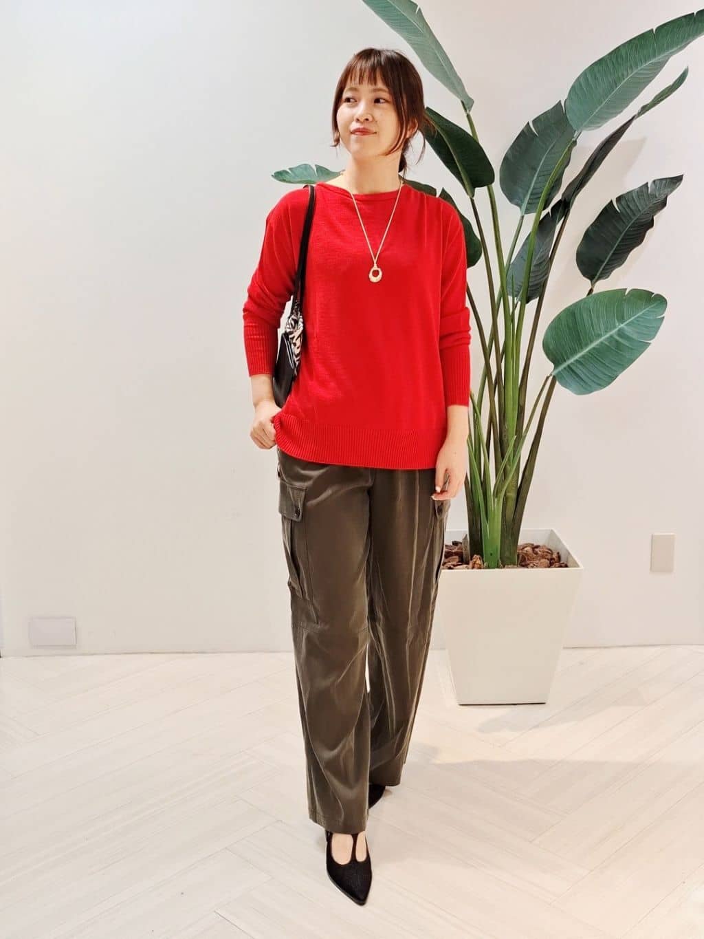 YuKaRiさんの「UNTITLED｜【8色展開/体型カバー】魅せるタイムレスニット」を使ったコーディネート