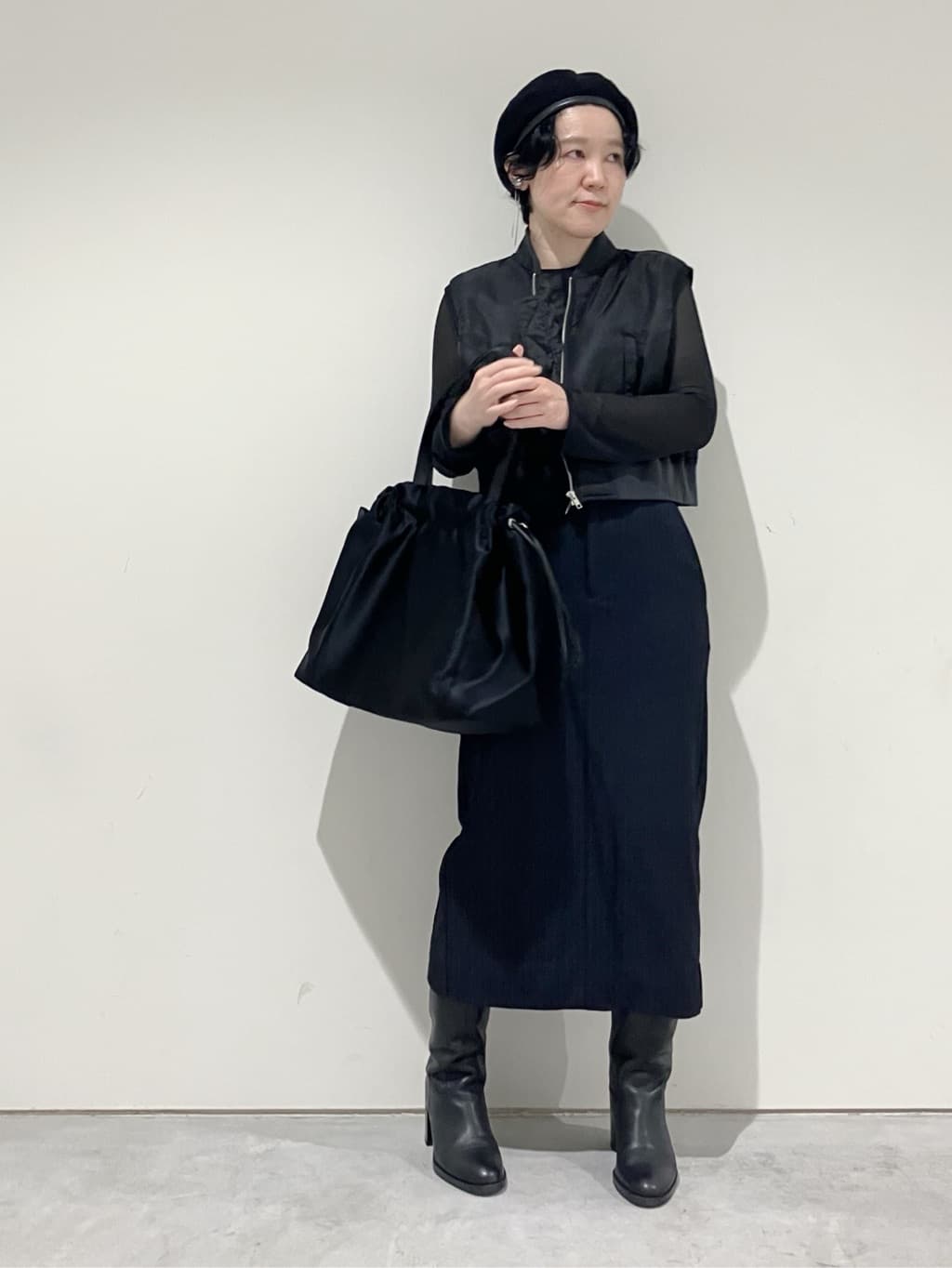 Cさんの「HIROKO HAYASHI｜LUINI SATINE（ルイーニ サティーネ）トートバッグ」を使ったコーディネート