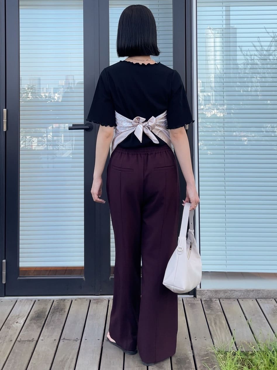 NATSUMIさんの「grove｜大判プリントスカーフ」を使ったコーディネート