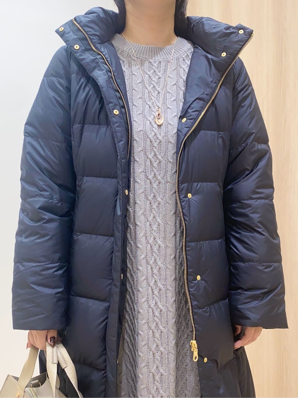 HANAさんの「grove｜【名品アウター/800FP・多機能】つつまれダウンロング」を使ったコーディネート