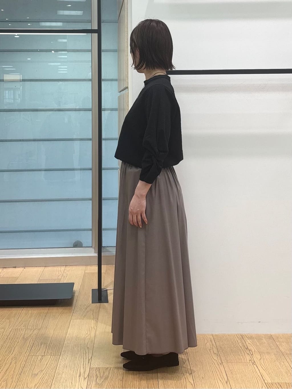 asamiさんの「INDIVI｜【UVケア／吸汗速乾】スリーブデザインブラウス」を使ったコーディネート