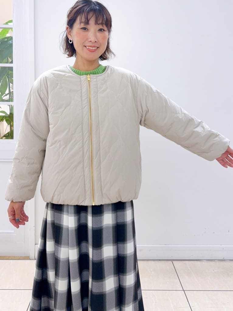 Osawaさんの「Dessin｜【2WAY】リバーシブルタフタボアアウター」を使ったコーディネート
