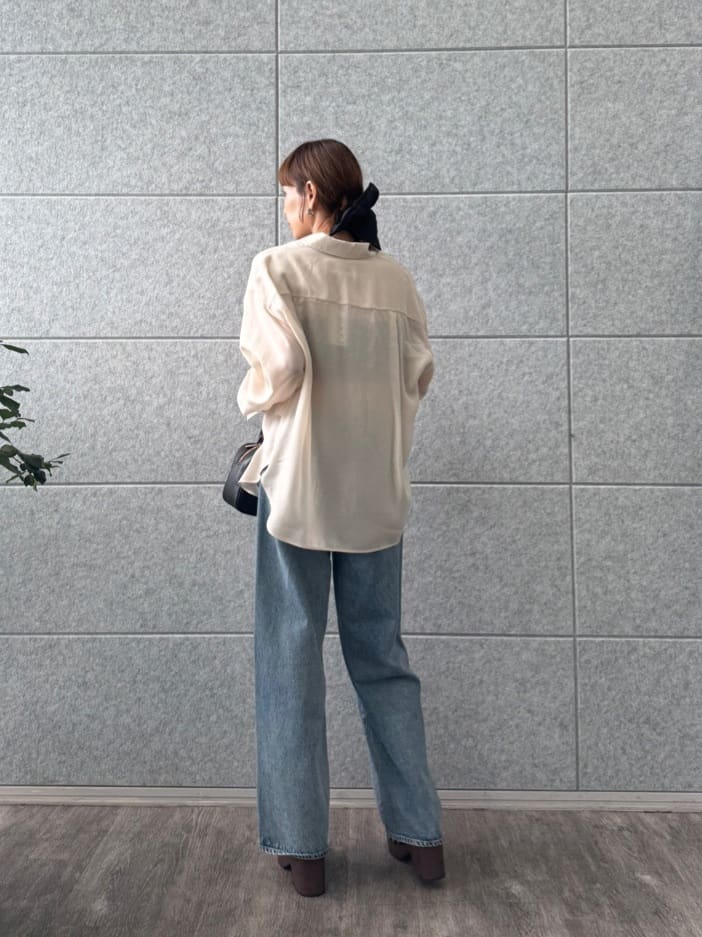 designer yukaさんの「CODE A｜oversize float shirts」を使ったコーディネート