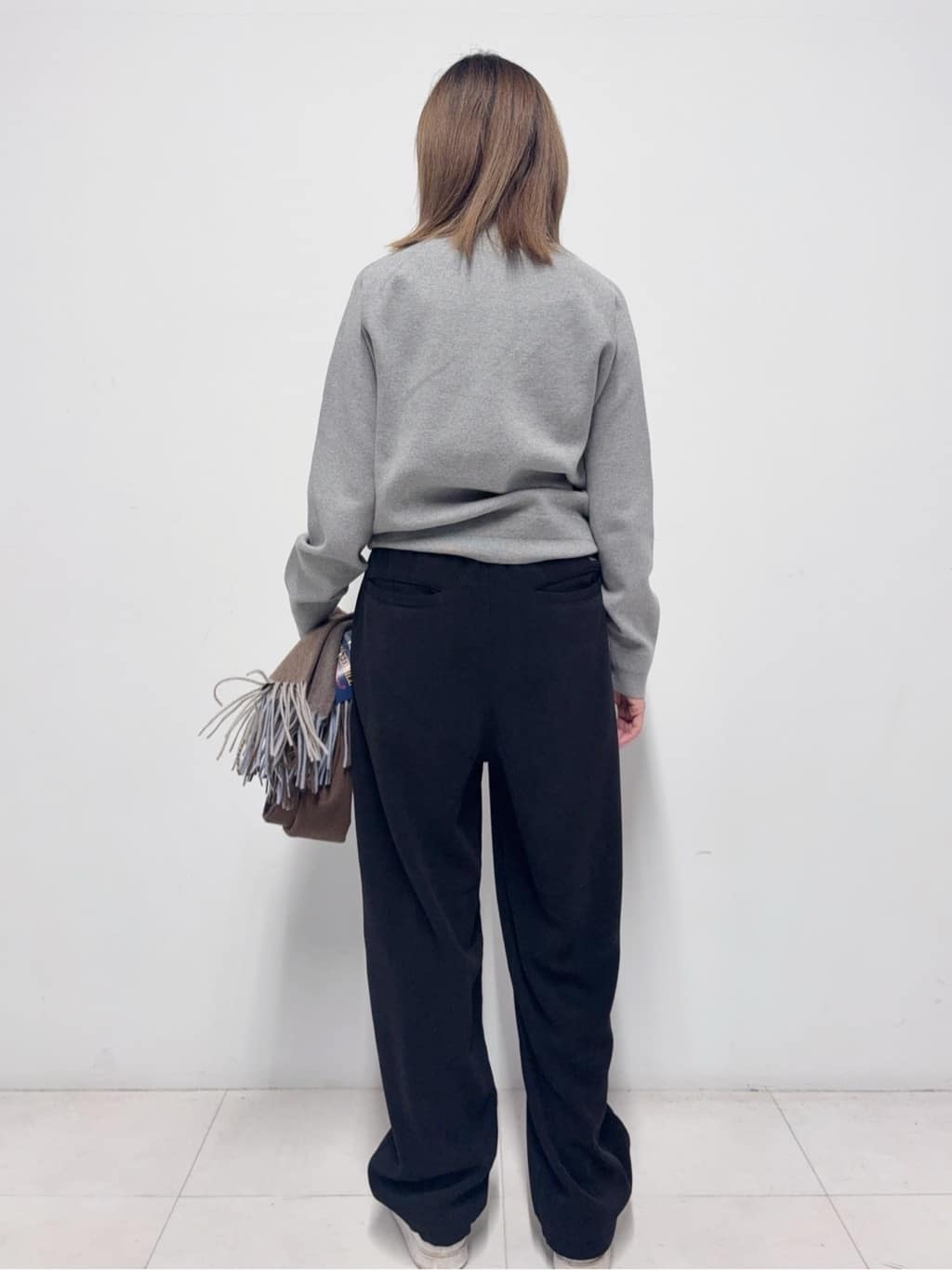 Nishijimaさんの「DRESSTERIOR｜◆THOUSAND MILE（サウザンドマイル）KNIT FLEECE BELT PANTS｜パンツ」を使ったコーディネート
