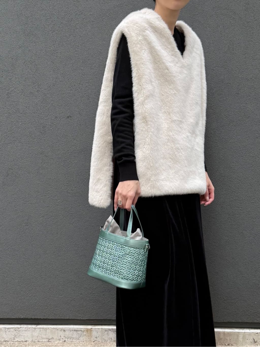 Kさんの「HIROKO HAYASHI｜GIRASOLE PIPERITA（ジラソーレ ピペリータ）2wayショルダーバッグ」を使ったコーディネート