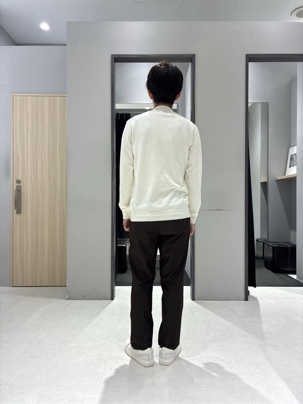 わいずみさんの「TAKEO KIKUCHI｜【360&deg;ストレッチ／セットアップ対応】None Of Stress ジャケット」を使ったコーディネート