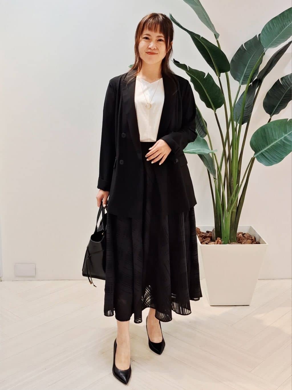 YuKaRiさんの「UNTITLED｜【軽く羽織れる！】ダブルジャケット」を使ったコーディネート