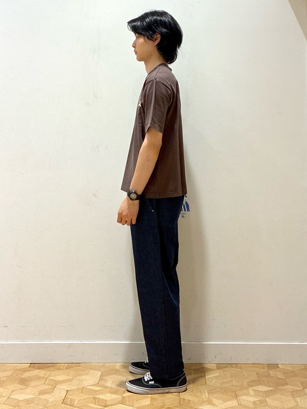 KAZUKIさんの「Dessin｜【ユニセックス・洗える】Deddy刺繍入り オーガニックコットンTシャツ」を使ったコーディネート