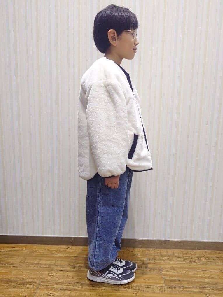 Yuiさんの「SHOO･LA･RUE｜【100-150cm/撥水】キルト&times;ファーリバーシブルブルゾン」を使ったコーディネート
