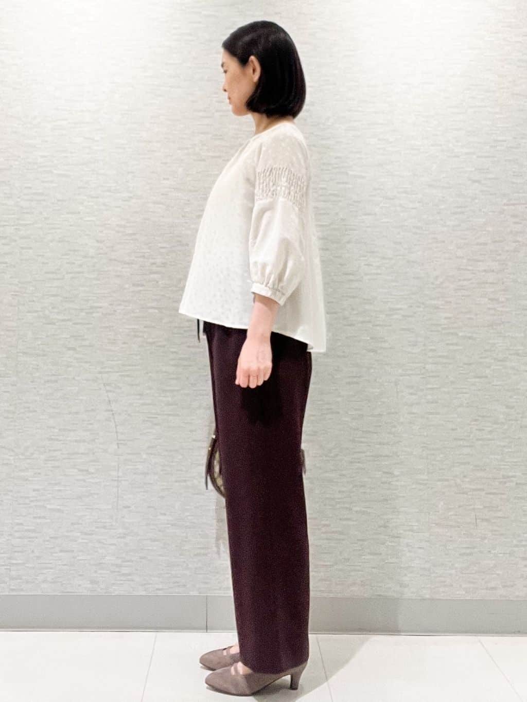 marikoさんの「Reflect｜【一枚で着映える◎】レオパード風ジャカードブラウス」を使ったコーディネート