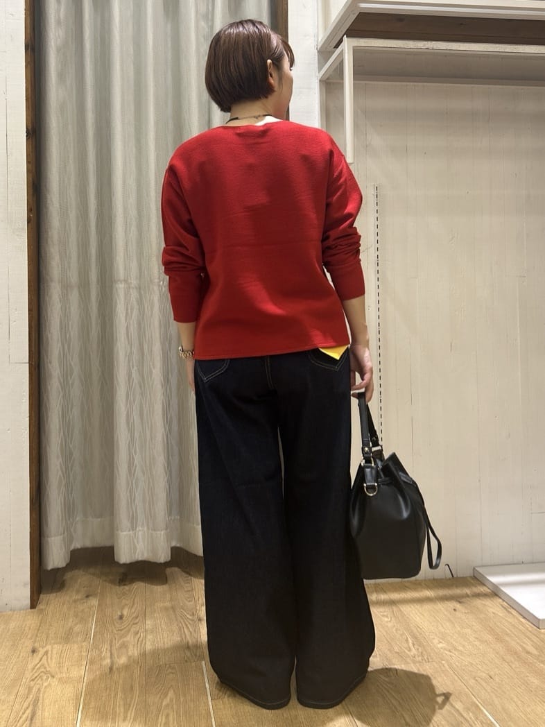 ga_riさんの「THE SHOP TK｜巾着2WAYショルダーバッグ」を使ったコーディネート