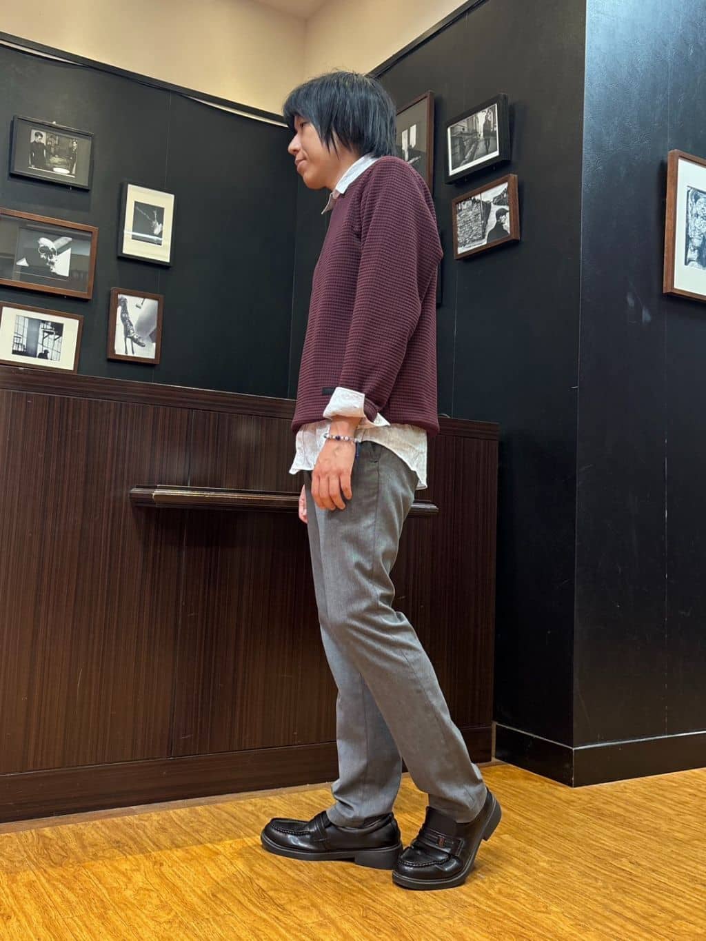 moritaさんの「TAKEO KIKUCHI｜ニットライク プルオーバー」を使ったコーディネート